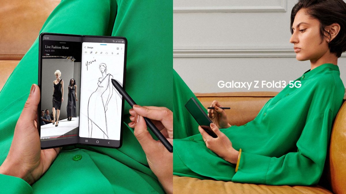 Galaxy Z Fold3 5G: la más grande pantalla del mercado para una experiencia inmersiva