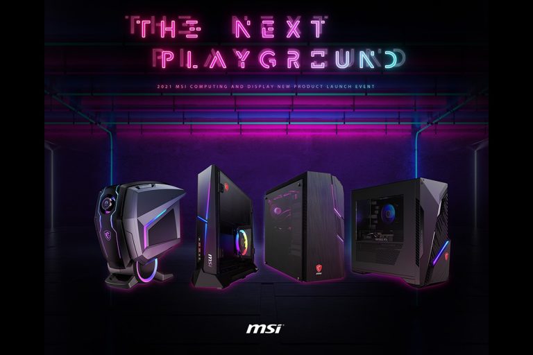 MSI presenta sus nuevos equipos de sobremesa armada “The Next Playground” con Intel Alder Lake y RAM DDR5