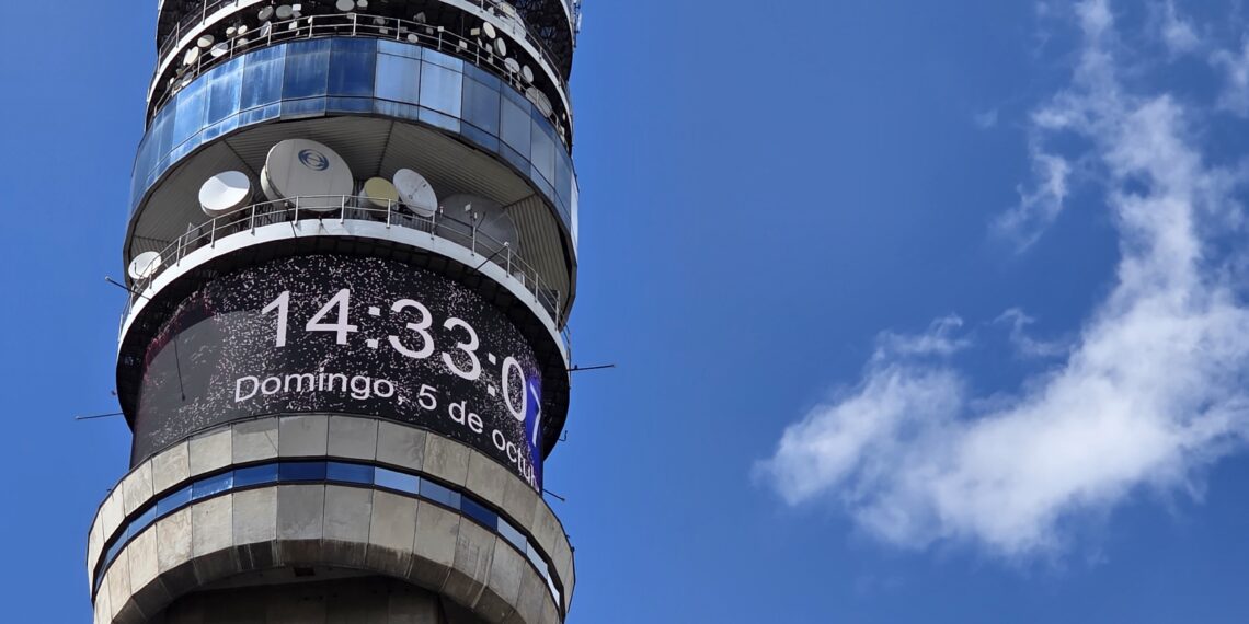 Torre Entel, octubre de 2025