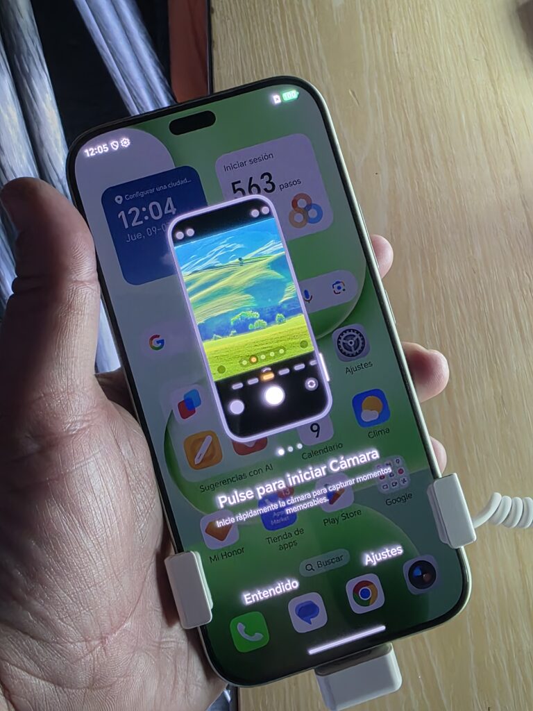 HONOR 600e, vista frontal