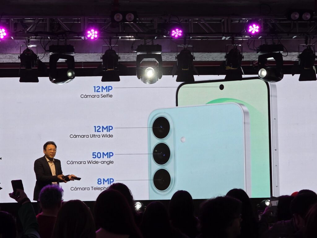 Presentación cámara S26 FE, por parte de Sang Park, Mobile eXperience Head of Division Samsung Chile