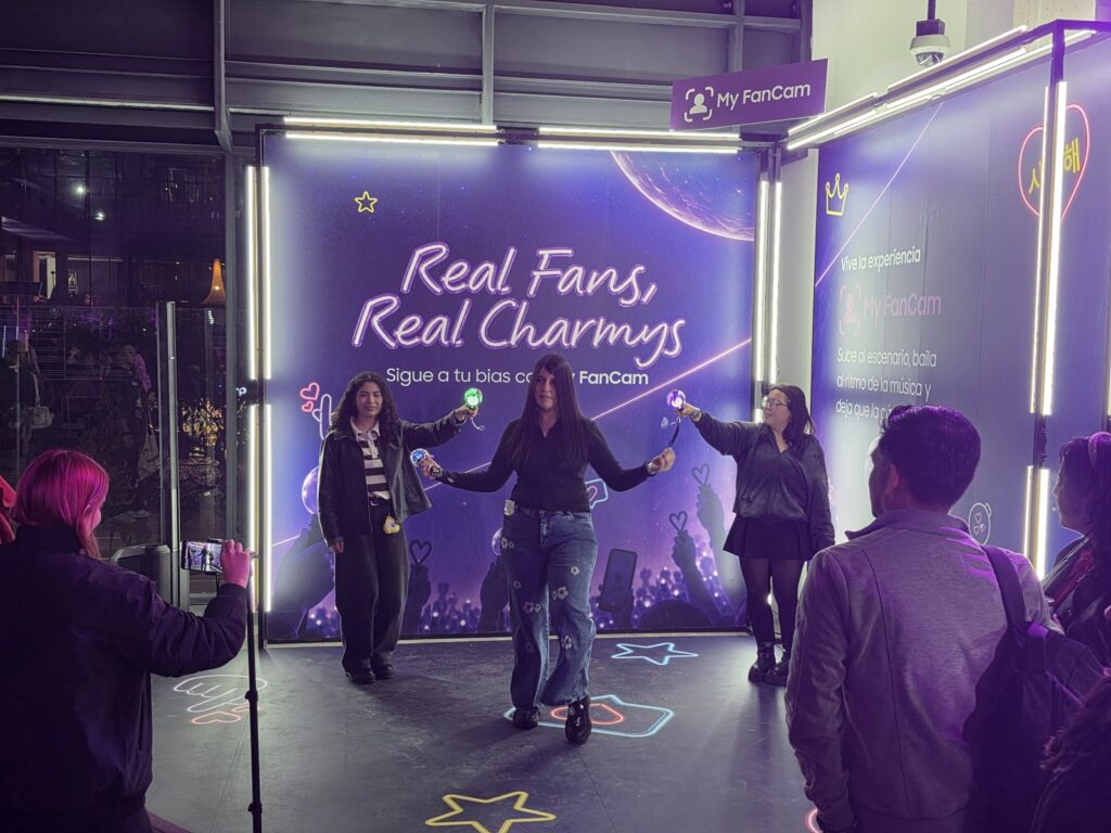 Estación experiencia MyFanCam, lanzamiento S26 FE