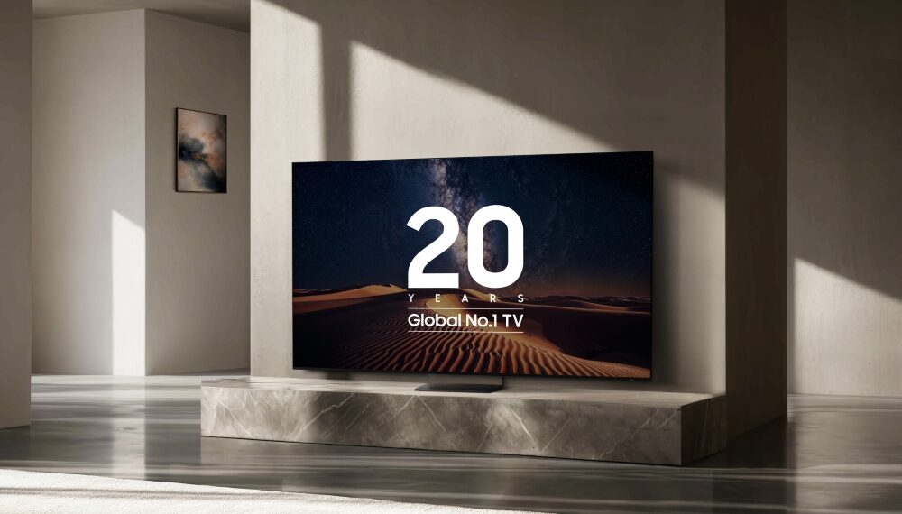 Samsung liderando por 20 años el mercado de televisores a nivel global